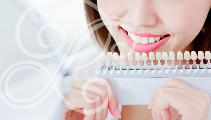 Tooth whitening can take care of staining.