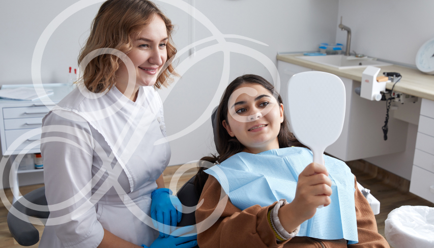 Dental crowns restore smiles.