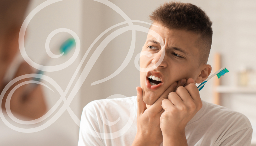 Brushing too hard hurts your smile.